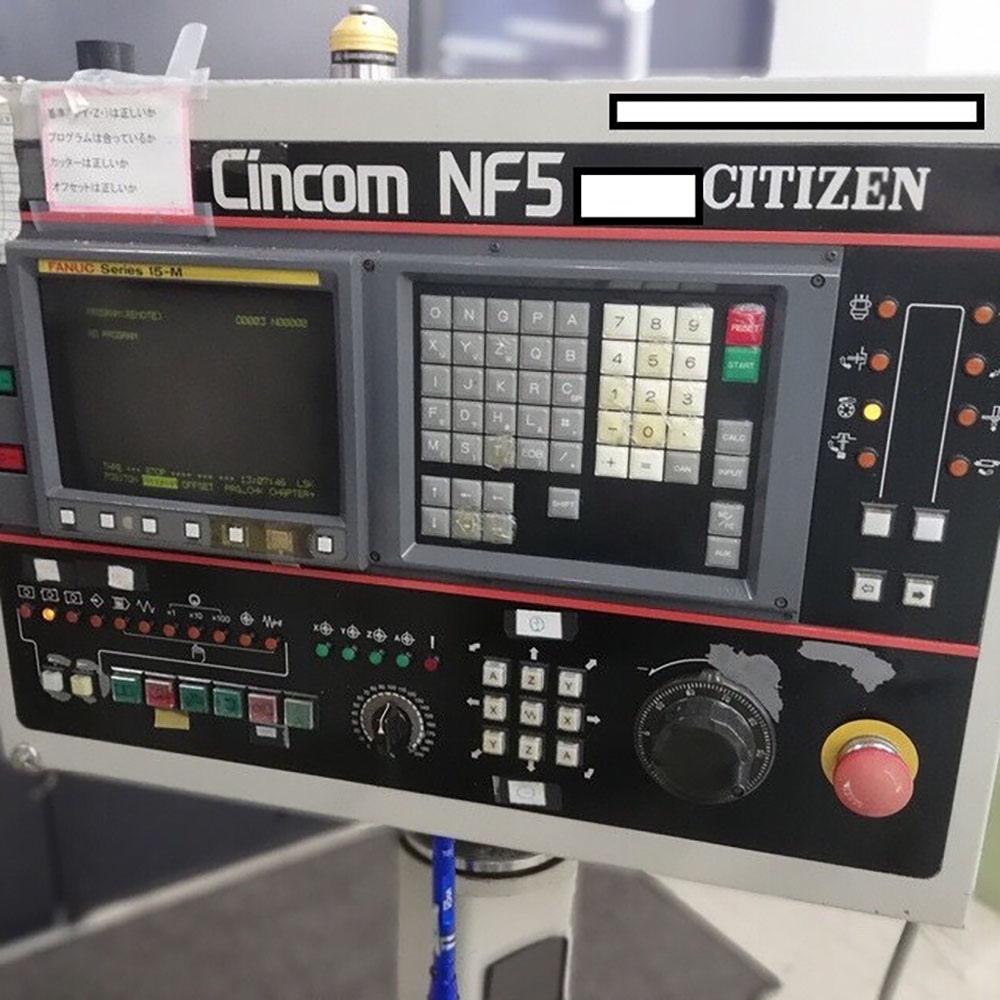 Máy phay CNC Cincom NF5 Fanuc 15M