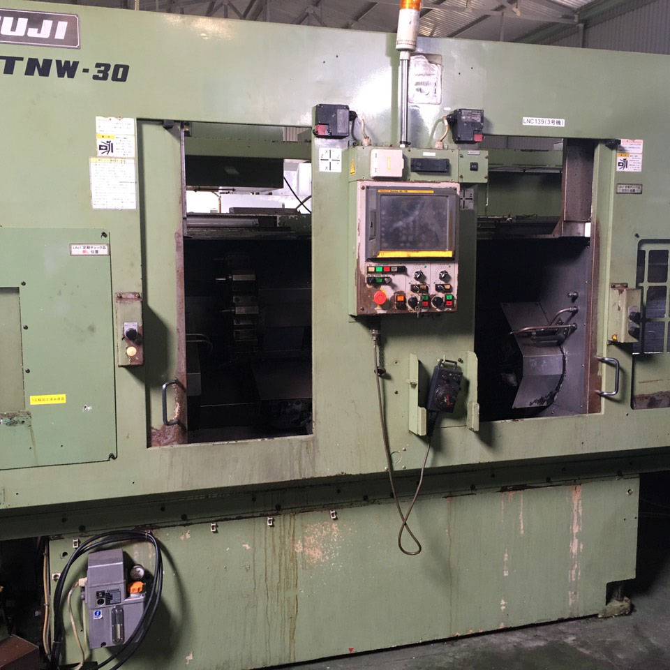 Máy tiện CNC Fuji 2 mâm cặp 2 đài dao